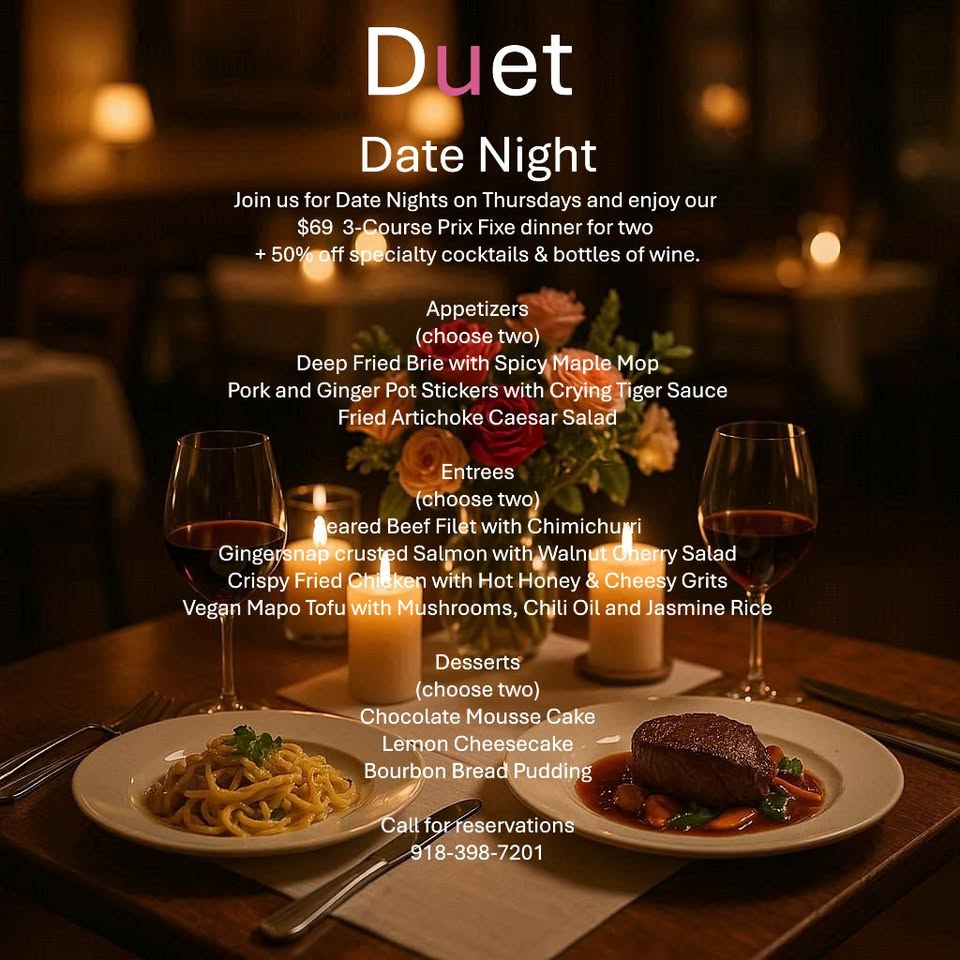 Duet Date Night Thursdays 69 Dinner For Two Stormy Miller Blog Duet Date Night Thursdays 69 Dinner For Two Stormy Miller Blog