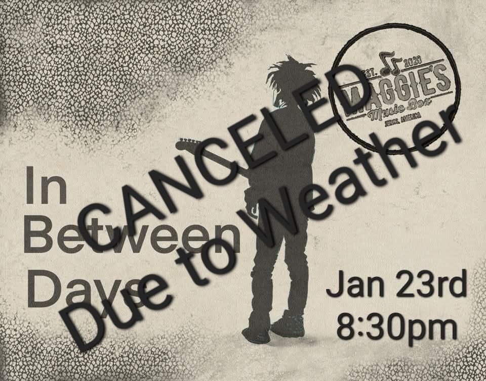 canceled due to weather